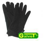 Rękawiczki bawełniane z rzepem - czarne, rozmiar S-XL